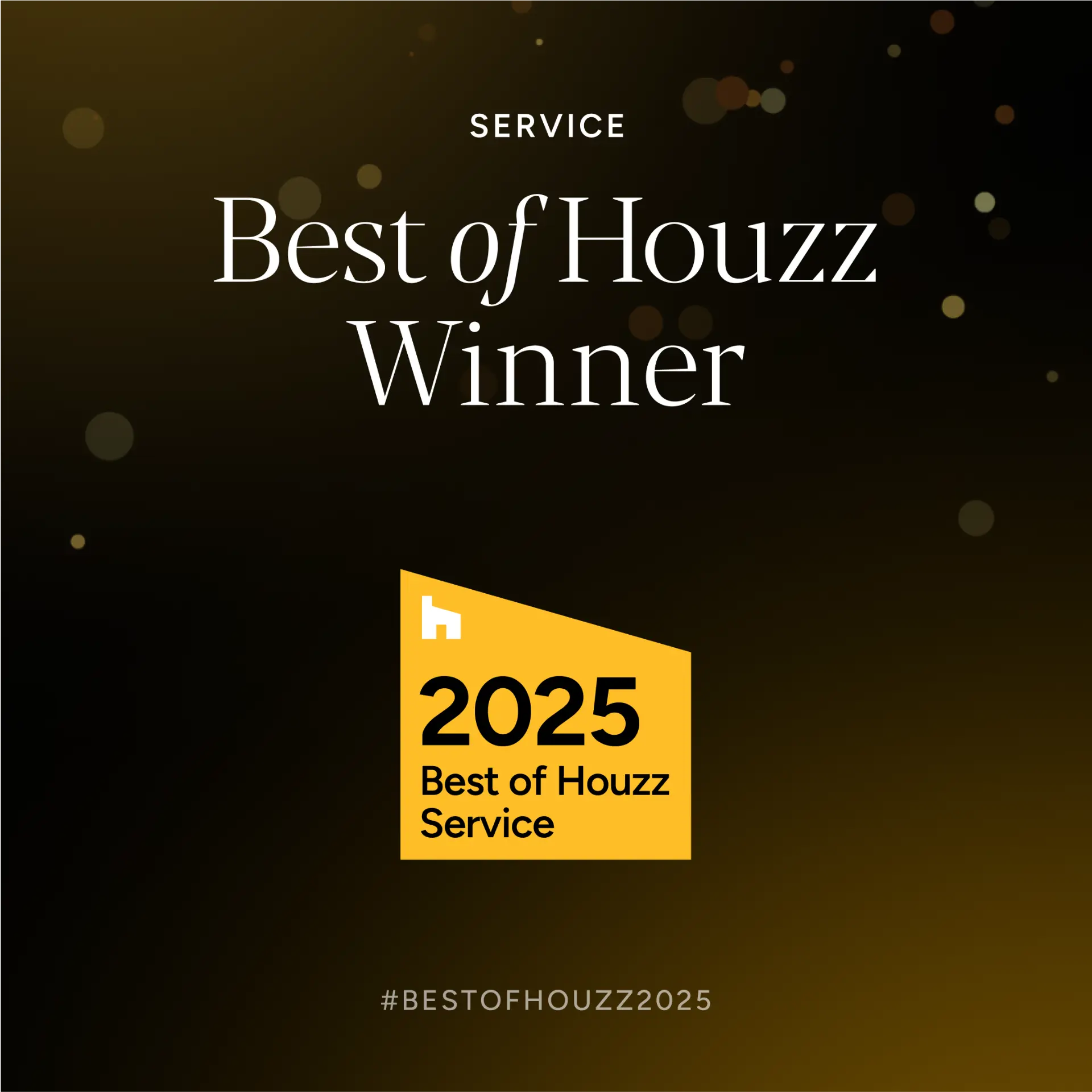 Best of Houzz Service Award 2025